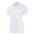 thumbnail image 2 of Women's Antigua  White Cleveland Browns Reprocess Polo, 2 of 4