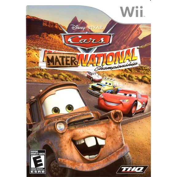 Pre-Owned Cars - Disney Wii Cars: Mater-national Wii