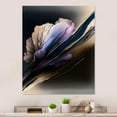 thumbnail image 2 of Designart Purple Peony Hyperrealistic Flowers V Canvas Wall Art, 2 of 5