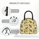 thumbnail image 4 of Fotbe Beautiful Bright Birds And Flowers Bolsa de Almuerzo con Estampado, Lonchera Aislada, Contenedor de Comida Reutilizable Tipo Cooler a Prueba de Fugas, 4 of 6