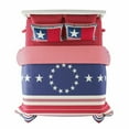 thumbnail image 2 of Glory American Flag Star Print Quilt Set Bedspread Quilted Blanket Coverlet, 2 of 5