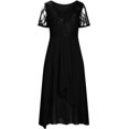 thumbnail image 4 of ShengRui Mother of The Bride Dresses for Women Flowy Lace Chiffon Dress Elegant Formal Evening Party Gown for Wedding, 4 of 6