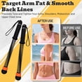 thumbnail image 6 of Ropeless Battle Ropes, 2pcs Cordless Battle Ropes, Battle Ropes for Home Gym, Portable Battle Ropes, Battle Ropes for Home, Battle Rope Sticks, Battle Ropes Ropeless, Adjustable Ropeless Battle Ropes, 6 of 7