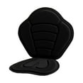 thumbnail image 1 of Cojín para asiento de kayak con respaldo, asiento acolchado, tapete para silla al aire libre, colchón, cojín para asiento, respaldo para canoa, asient Negro, 1 of 8