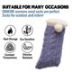 thumbnail image 2 of Dinheiro Calcetines peludos para mujer, pantuflas mullidas, forro polar suave, estilo 3, 2 of 5