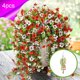 thumbnail image 1 of Simulation Artificial Violets Fake Flowers Wall Hanging Eucalyptuss Greenerys Hanging Vines Home Decoration, 1 of 7