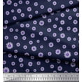 thumbnail image 2 of Soimoi Poly Georgette Fabric Aster Floral Printed Craft Fabric by The Yard 52 Inch Wide, 2 of 3