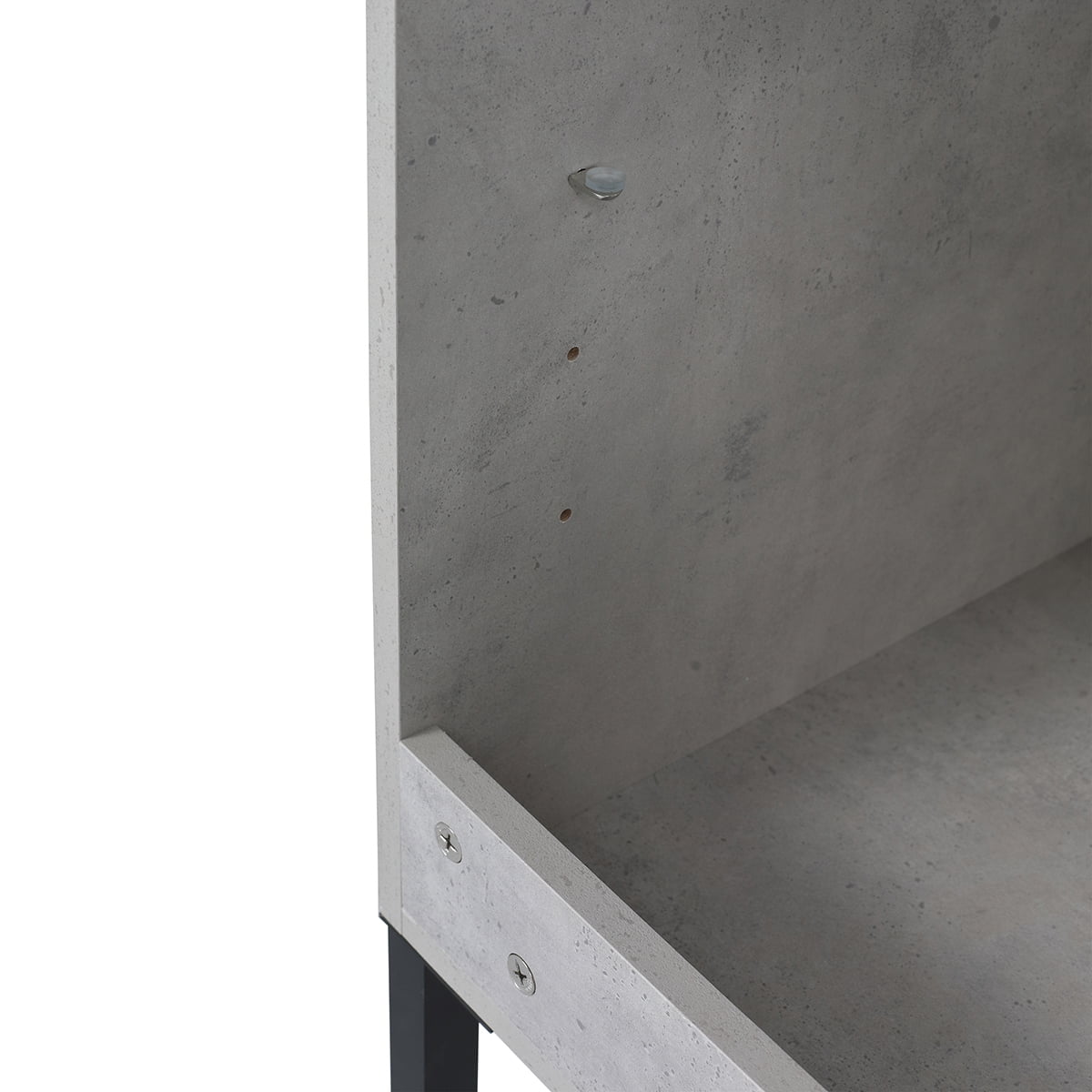 Kepooman 29" Modern Bathroom Vanity, Freestanding Sink Vanity Set with Handle, Cement Grey