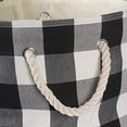 thumbnail image 2 of DII Black Round Half Cosmetic Bag, 2 of 6