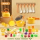 thumbnail image 2 of Juego de cocina Pretend Play Bruvoalon, juguete infantil de 56 piezas, 2 of 9