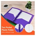 thumbnail image 7 of Heavy Duty Assorted Plastic Folders with Pockets 24 Pack. 2 Pocket Folder no Prongs. Tear-Resistant, Waterproof Letter Size 8.5x11. Heavy Duty Plastic Presentation Ready School and Office Supplies, 7 of 7