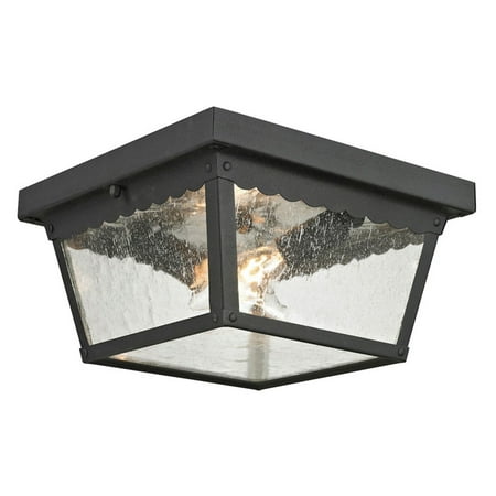 

Thomas Lighting Springfield 2 Light Outdoor Flush Mount Ceiling Light