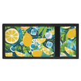 thumbnail image 4 of FUIALDOLG Lemon Citrus Pattern Children's Wallet for Outdoor Sports, Polyester Money Organizer with Zipper Closure Velcro Trifold Card Wallet, 4 of 6