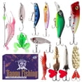 thumbnail image 2 of TIELUTT 12pcs Holiday Blind Luya Fishing Set Pencil Ideal for All Anglers for Man Rigs for Soc Rig High Low Rig Stuff for Mens Chaos Tackle, 2 of 7