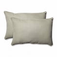 thumbnail image 1 of Pillow Perfect 601069 Extérieur & Intérieur Rave Bois Flotté Taille Rectangulaire Jeter Oreiller & 44; Lot de 2 - Bronzage, 1 of 1