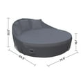thumbnail image 3 of Covers & all 6-Person Outdoor Patio Dining Set Covers, Water-Repellent UV-Resistant Polyester with Secure Tie-Downs, 3 of 6