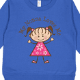 thumbnail image 3 of Inktastic My Nonna Loves Me Toddler Sweatshirt, 3 of 4