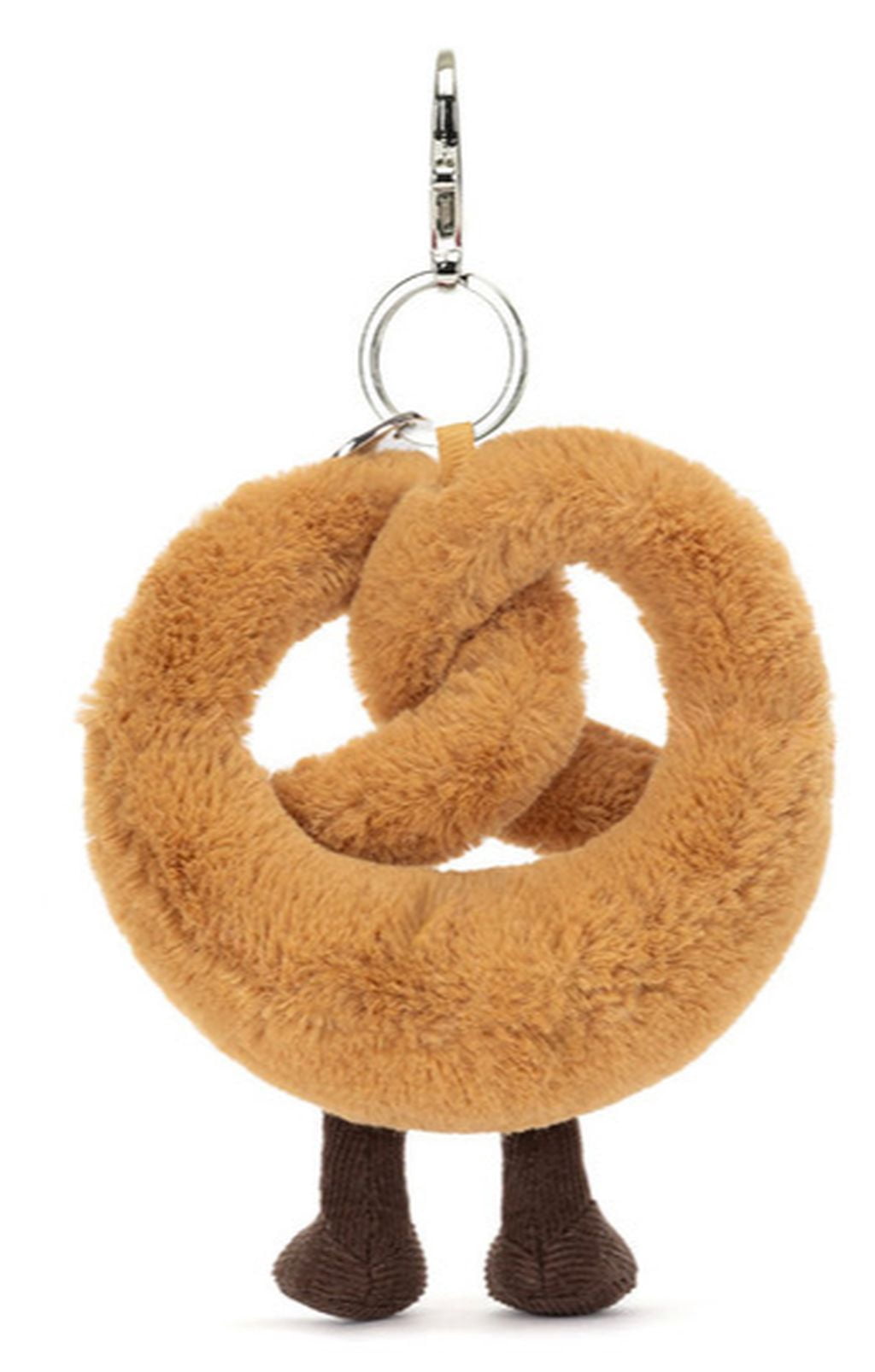 Official Jellycat Amuseables Pretzel Bag Charm 4
