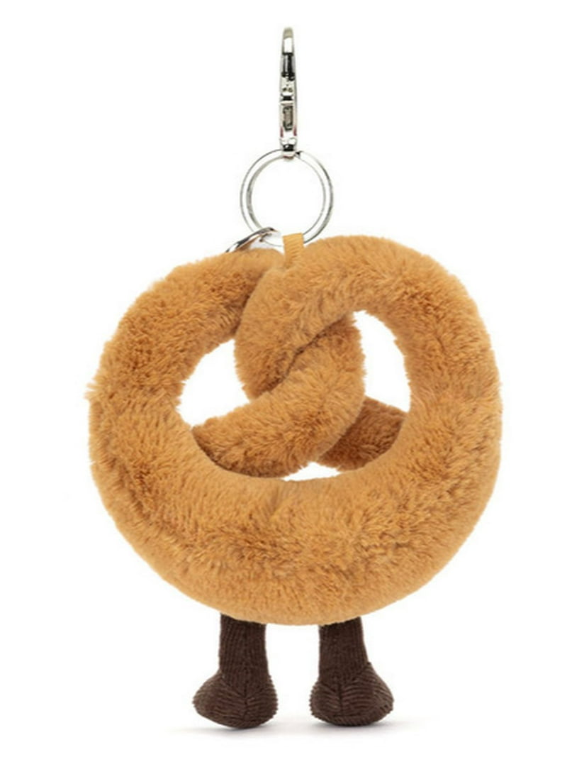 ぬいぐるみ  pretzel bag charm Official Jellycat Amuseables Pretzel Bag Charm 4