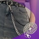 thumbnail image 2 of Guardurnaity Aleación cinturón cadena elegante moda reemplazo Color sólido antioxidante decorativo fotografía cadenas Accesorios Accesorios de disfraces Largo Plata 70cm, 2 of 6