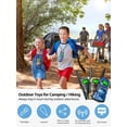 thumbnail image 2 of Walkie Talkies Inspireyes recargables para niños, paquete de 2 camuflajes, 2 of 8