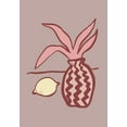 thumbnail image 2 of 1x Studio 18x24 White Modern Wood Framed Museum Art Print Titled - Pink Lemon, 2 of 4
