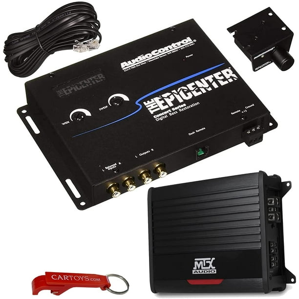 AudioControl The Epicenter Bass Booster & MTX THUNDER500.1 Mono Amp