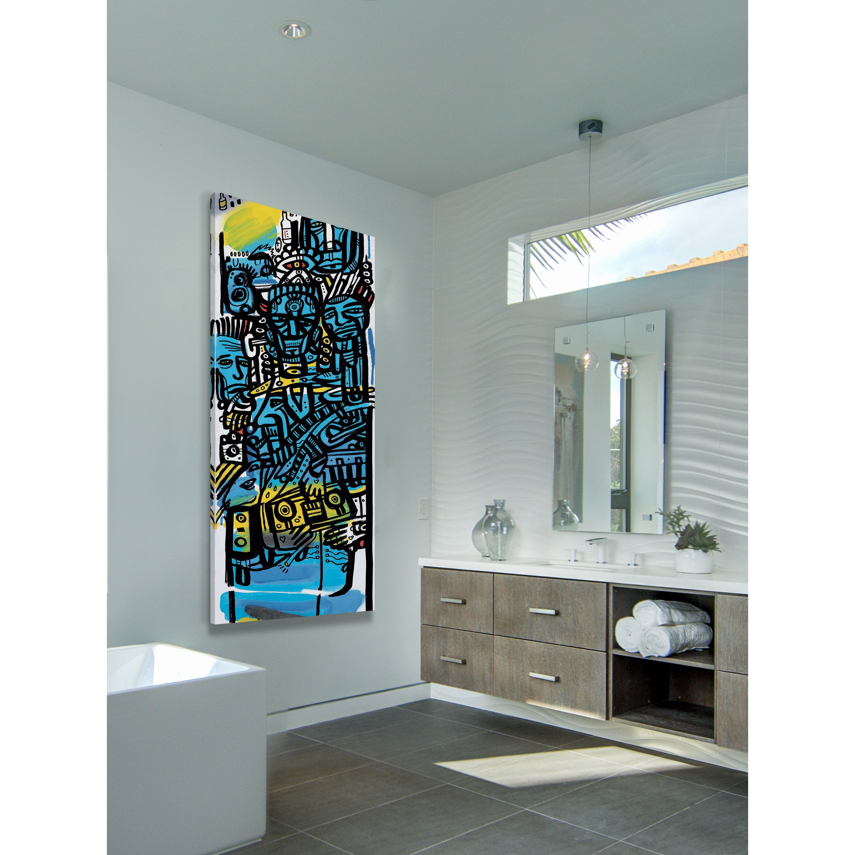 Marmont Hill "Totem" Print on Canvas