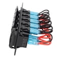 thumbnail image 4 of ON Off Switch Panel, 5 Gang Universal Rocker Switch Panel Multifunction  For Truck For Marine For RV, 4 of 8