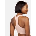 thumbnail image 2 of Fruit of the Loom Women's Seamless Racerback Longline Bra, 2-Pack, Sizes XS-4XL, 2 of 8