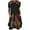 Multicolor womens dresses, variant on Wycnly Womens Dresses Loose Swing Pocket Tunic Tshirt Midi Dresses Casual Tie-Dye Print Round Neck Short Sleeve Knee-Length Summer Dress Multicolor xxxl Clearance Under $5