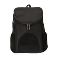thumbnail image 2 of Mochila para PERROS Yuyangstore Diseño ventilado Negro Carrier de viaje de mascotas, 2 of 6
