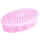 thumbnail image 1 of Cepillo de ducha de silicona, cepillo de masaje multifuncional, herramienta de entrenamiento táctil para bebé para el hogar, color rosa, 1 of 14