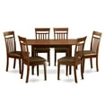 thumbnail image 2 of East West Furniture 7 Pc Small dinette set for small spaces -Table and 6 Dining Table Chairs, 2 of 2