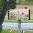 thumbnail image 4 of GZHJMY Colorful Poppies Tulips Spring Flowers Magnetic Mailbox Cover Large Size Mailbox Wraps MailWraps Post Letter Box Cover Garden Yard Oversized 25.5 x 21 inch Home Decor, 4 of 7
