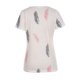 thumbnail image 5 of Blusa informal de encaje con cuello en V y mangas cortas con estampado en la espalda para adelgazar para mujer OAVQHLG3B Store  lin121212, 5 of 5