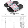 thumbnail image 2 of GZHJMY Stylish Slides for Women Men, Mermaid Pattern Star Print Style Soft Flexible Slip-on Sandals Slippers, 2 of 7