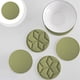 thumbnail image 1 of Food Grade Round Silica Gel Placemat Thick Against Scalding Pot Mat Multi-function Cup Mat Heat Insulation Bowl Mat Table Mat Tableware Drains Mat, 1 of 5
