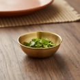 thumbnail image 6 of Brass Serving Bowls for Kitchen & Dining | Traditional Indian Katori Set for Curry, Dal, Rice & Snacks | Durable Food Serveware (4 x 4 x 2 inch), 6 of 7