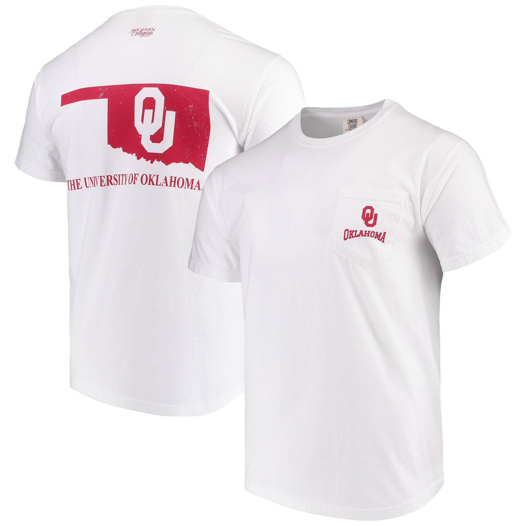 Oklahoma Sooners Comfort Colors State T 