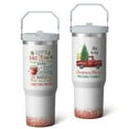 thumbnail image 2 of 1pc Movie Lovers 30oz Tumbler with Straw & Handle - Insulated Stainless Steel Cup | Holiday Gift for Man Women (Christmas, Valentine's, Birthday), 2 of 7