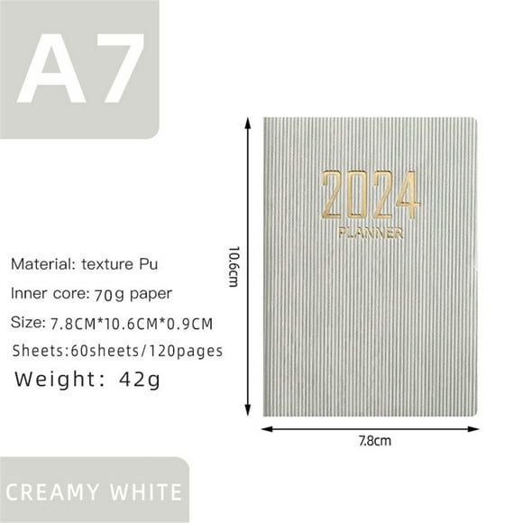 A7 Mini Notebook Organizer Planner Daily Planner Notebook Travel Diary