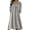 Gray, variant on Women Nightgowns Hooded Long Sleeve Kangaroo Pocket Adjustable Tie Hood Mid Calf Length Relaxed Fit Pullover for Cold Evenings and Weekends