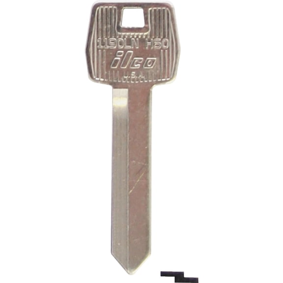Ilco Key Blank For Ignition & Doors Fitting Lincoln Mark Series, Each