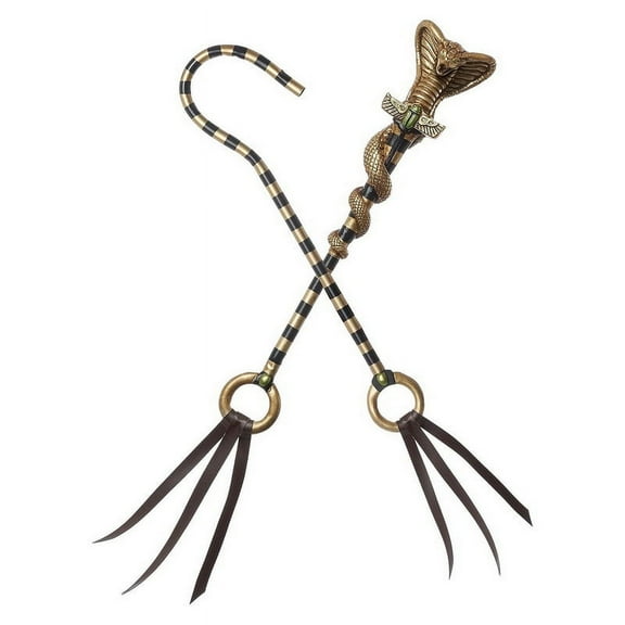 California Costumes CCC-6222-082-C Egyptian Cobra/Pharaoh Scepters Costume Accessory Set