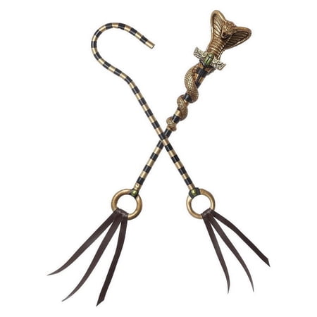 California Costumes CCC-6222-082-C Egyptian Cobra/Pharaoh Scepters Costume Accessory Set