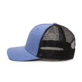 thumbnail image 5 of Outdoor Cap RGR-100M 5 Panel Heathered, Mesh Back Cap-Heathered Blue/Black, 5 of 8