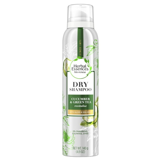 Herbal Essences BioRenew Revitalize Dry Shampoo, Green Tea, 4.9 oz