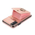 thumbnail image 5 of for Samsung Galaxy A14 5G Case, Elegant Minimalist Wallet Case with Ring Kickstand and Shoulder Strap, Shockproof Stylish Protective Durable PU Leather Cover for Samsung Galaxy A14 5G, Rosegold, 5 of 7