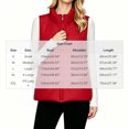 thumbnail image 3 of Yutgune Women's Lightweight Puffer Vest Stand Collar Zip Up Jacket with Pockets, 3 of 8
